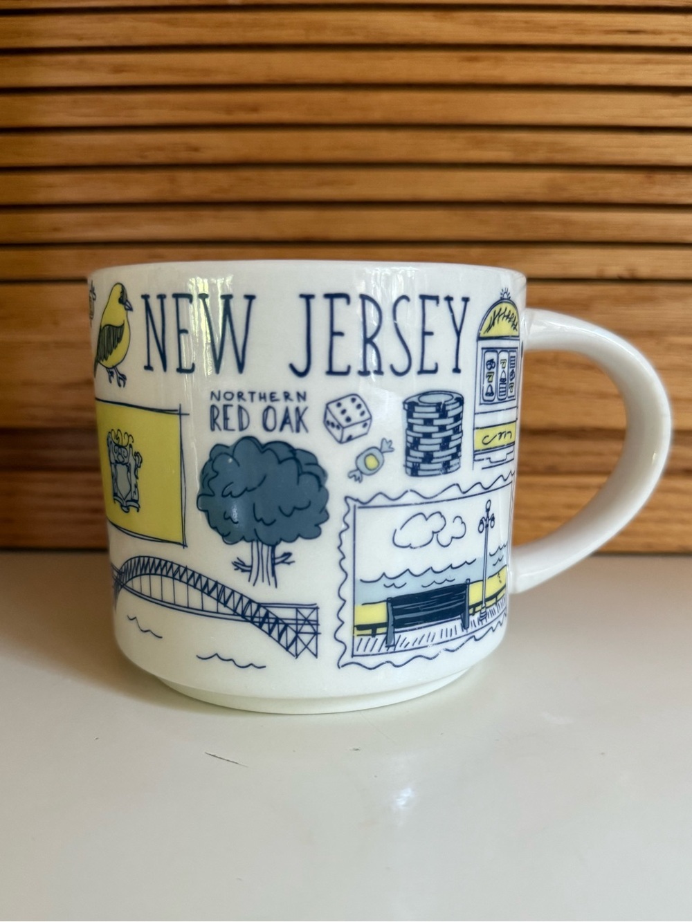New Jersey Starbucks Mug Been There Series